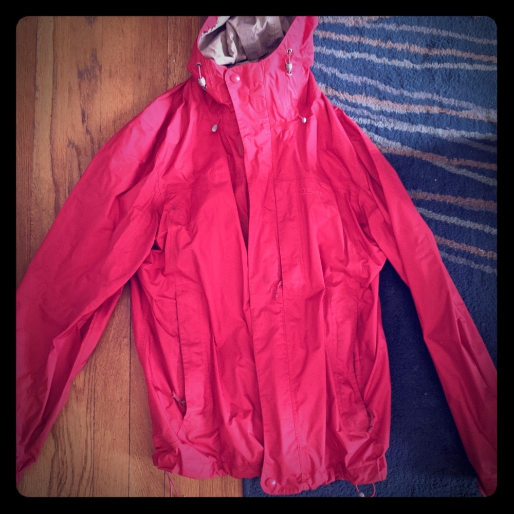 LL Bean rain jacket